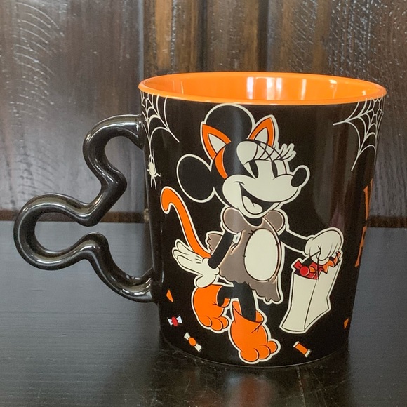 Oh What Fun! Mickey and Minnie Mouse Halloween Mug with Mouse Ears Handle - Picture 4 of 9